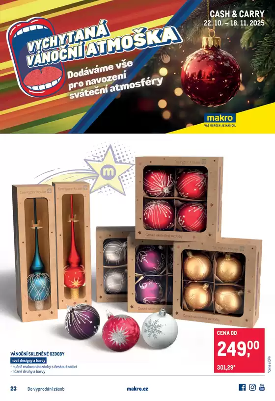 Makro katalog v Znojmo | Dekorace | 2025-10-22T00:00:00.000Z - 2025-11-18T00:00:00.000Z