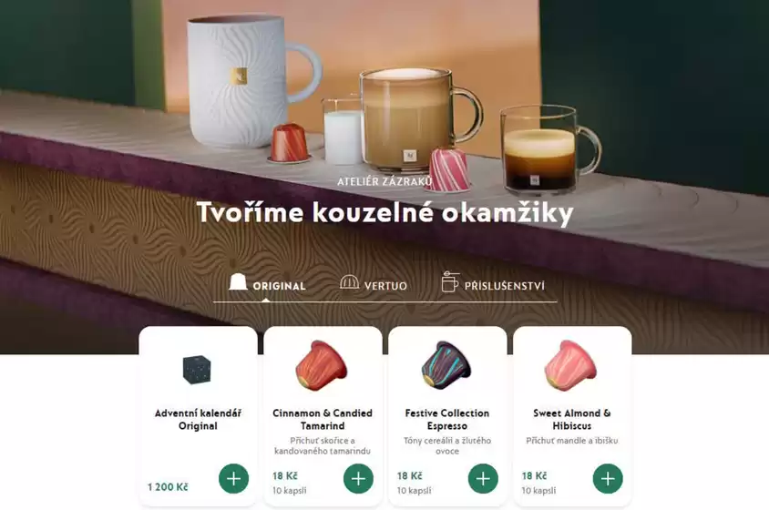 Nespresso katalog v Brno | Tvoříme kouzelné okamžiky | 2025-10-22T00:00:00.000Z - 2025-11-04T00:00:00.000Z