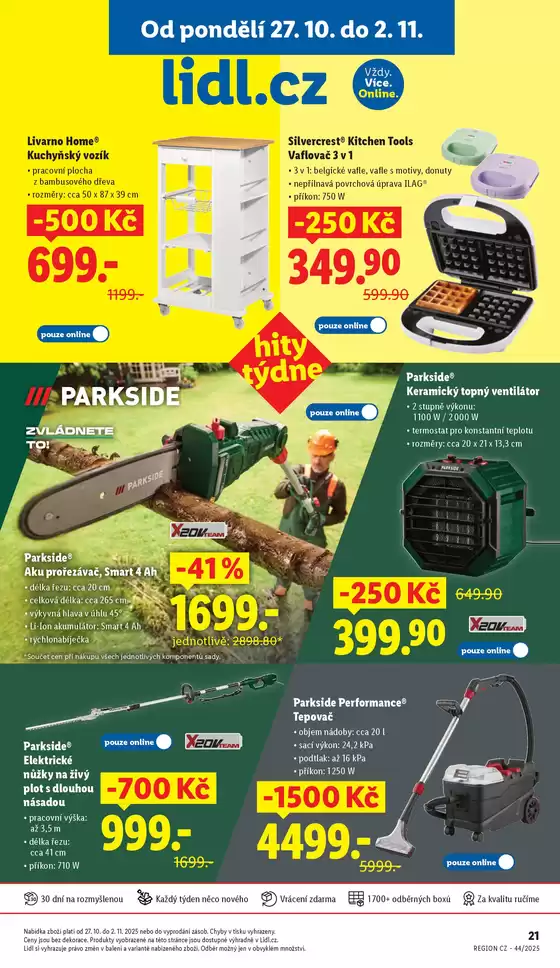 Hity týdne se slevou až - 1500 Kč