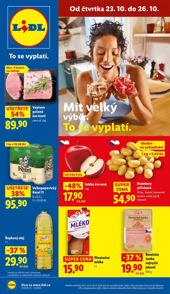 Lidl katalog v Nová Paka | Aktuální speciální akce | 2025-10-23T00:00:00.000Z - 2025-11-02T00:00:00.000Z
