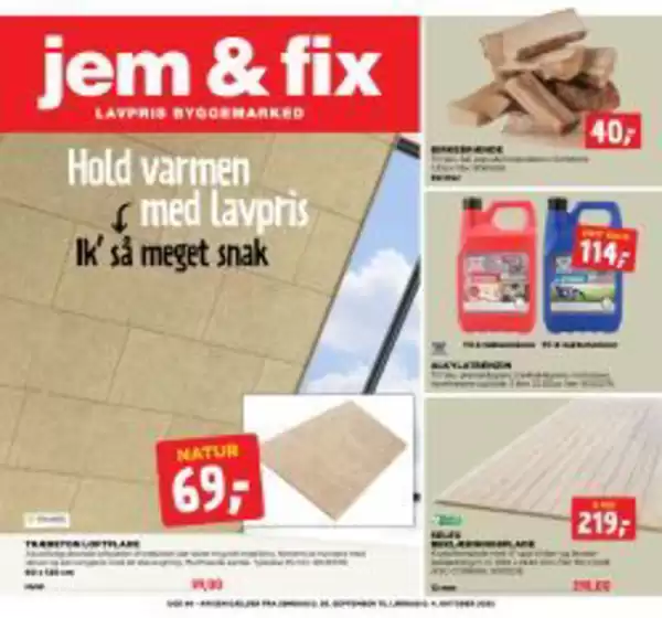 jem & fix Tilbudsavis
