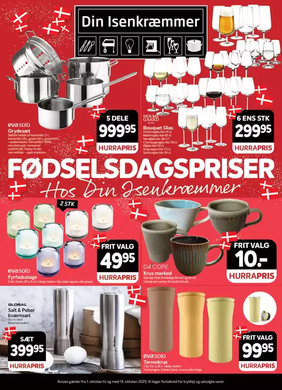 Din Isenkræmmer FØDSELDAGSPRISER