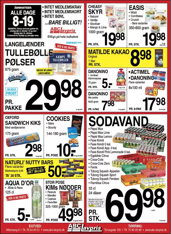 ABC Lavpris katalog i Kolding | Attraktive særtilbud til alle | 2025-10-11T00:00:00.000Z - 2025-10-25T00:00:00.000Z