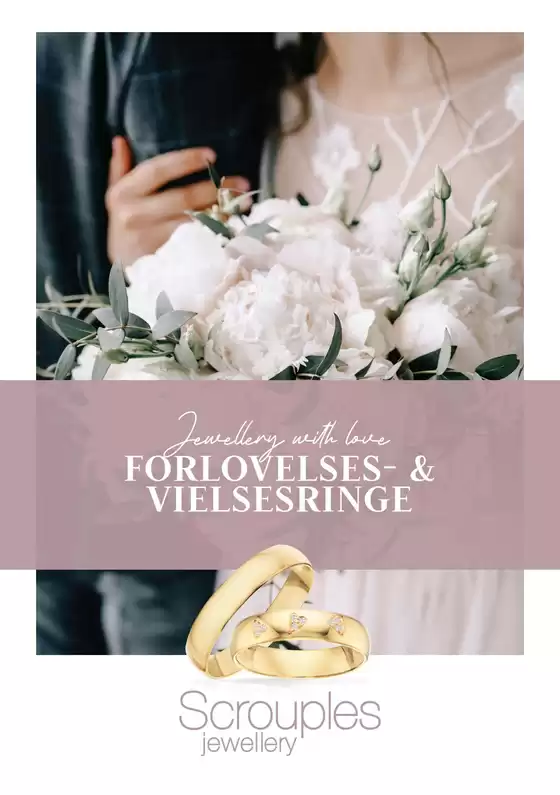Scrouples Jewellery katalog i Vejle | Bryllup | 2025-10-12T00:00:00.000Z - 2025-10-26T00:00:00.000Z