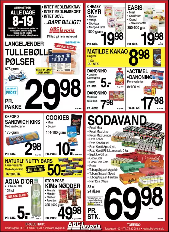 Toptilbud til alle kunder