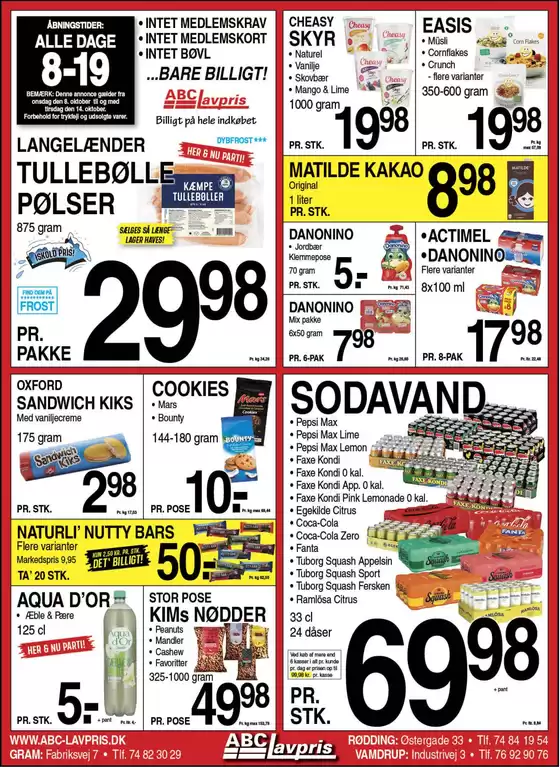 ABC Lavpris katalog i Kolding | Vores bedste tilbud til dig | 2025-10-13T00:00:00.000Z - 2025-10-27T00:00:00.000Z