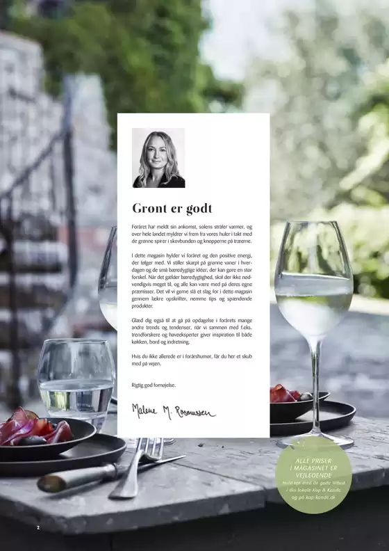 Eksklusive tilbud til vores kunder