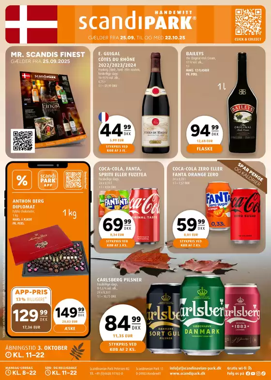Skarpe tilbud i Scandinavian Parks tilbudsavis