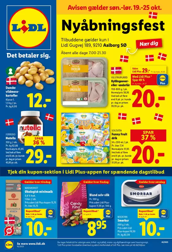 Lidl katalog | Fantastisk tilbud til kupjægere | 2025-10-15T00:00:00.000Z - 2025-10-25T00:00:00.000Z