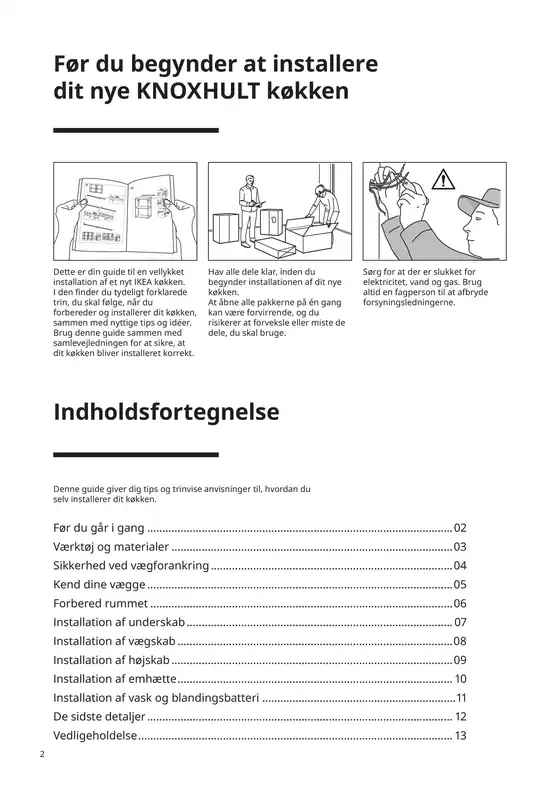 KNOXHULT installationsguide