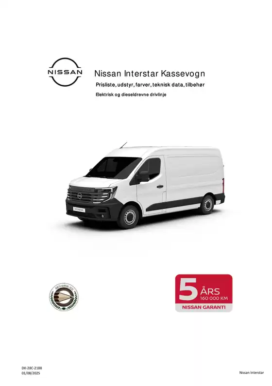 Nissan katalog i Kolding | 28C DK NEW INTERSTAR Kundeprisliste | 2025-10-15T00:00:00.000Z - 2025-10-29T00:00:00.000Z