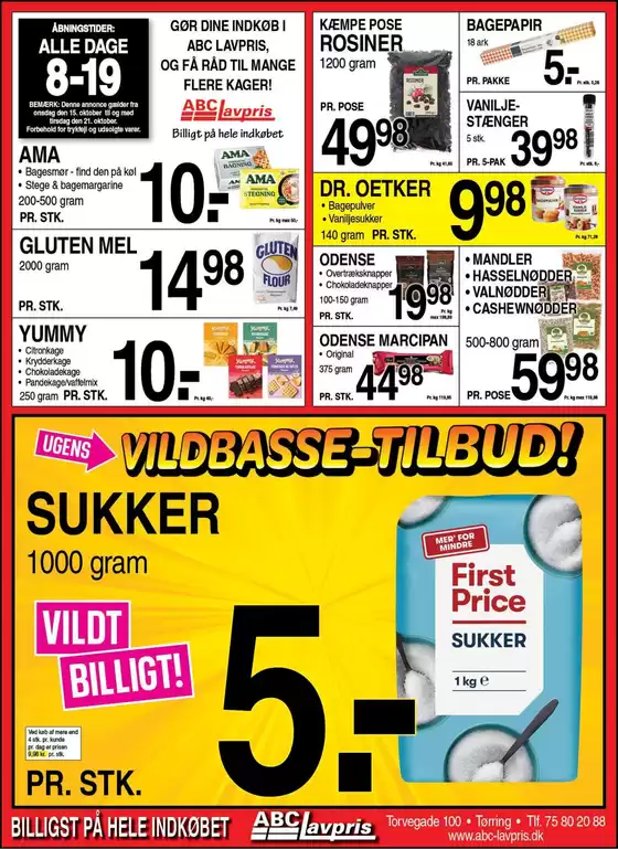Vores bedste tilbud til dig