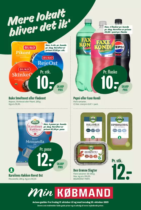 Min Købmand katalog i Haverslev | Eksklusive tilbud og kup | 2025-10-16T00:00:00.000Z - 2025-10-30T00:00:00.000Z