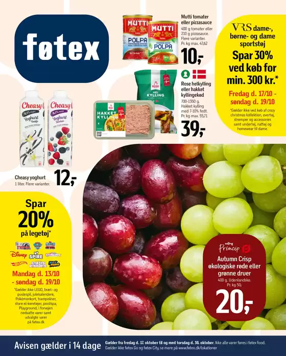 Føtex katalog i Tårup | Særtilbud til dig | 2025-10-16T00:00:00.000Z - 2025-10-30T00:00:00.000Z