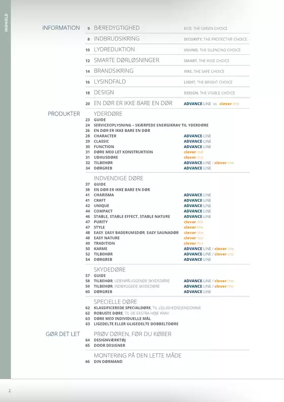 swedoor brochure