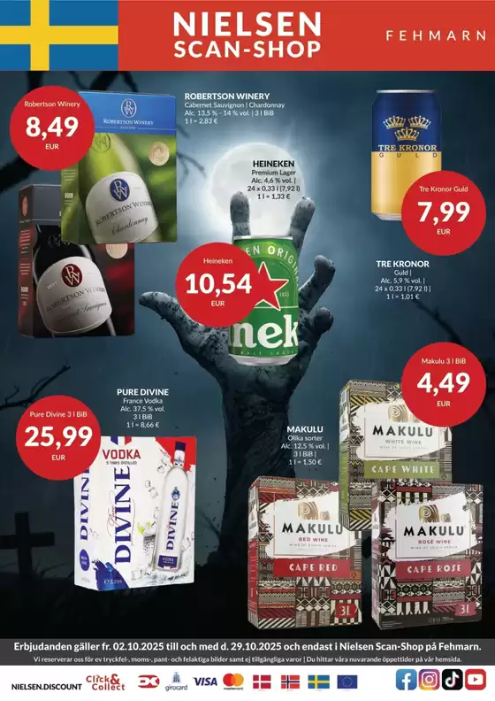 Nielsen's Discount katalog i Skive | Stort udvalg af tilbud | 2025-10-19T00:00:00.000Z - 2025-11-02T00:00:00.000Z