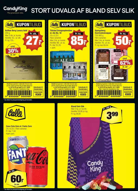 Calle katalog | Fantastiske rabatter på udvalgte produkter | 2025-10-21T00:00:00.000Z - 2025-11-04T00:00:00.000Z