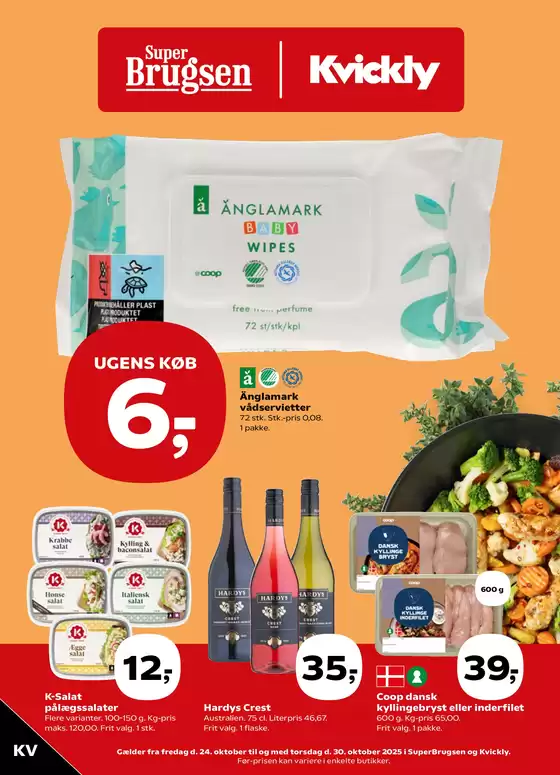 Kvickly katalog | Aktuelle kup og tilbud | 2025-10-24T00:00:00.000Z - 2025-10-30T00:00:00.000Z