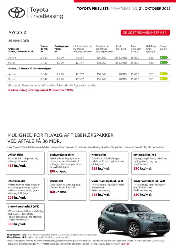 Toyota katalog i Brøndby | Ny Urban Cruiser Privatleasing | 2025-10-22T00:00:00.000Z - 2025-11-05T00:00:00.000Z