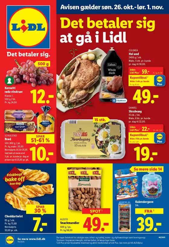 Lidl katalog | Oplev attraktive tilbud | 2025-10-22T00:00:00.000Z - 2025-11-01T00:00:00.000Z