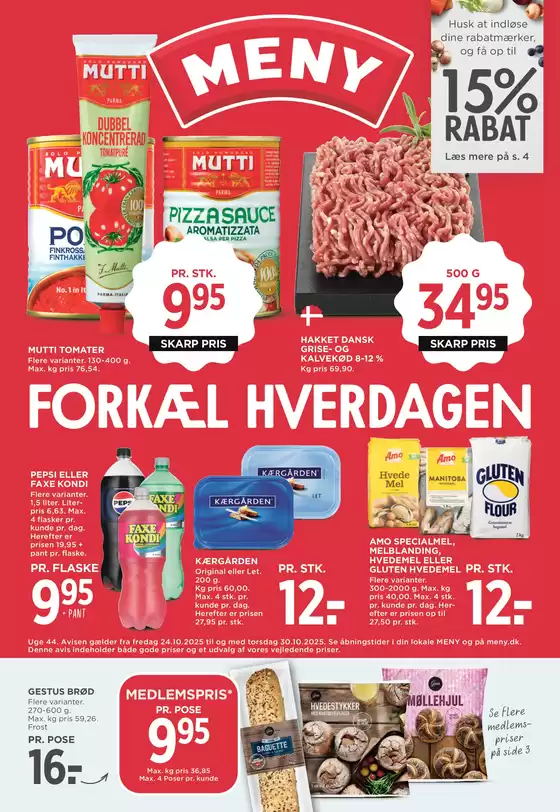 MENY katalog i Hobro | MENY uge 4425 | 2025-10-24T00:00:00.000Z - 2025-11-07T00:00:00.000Z