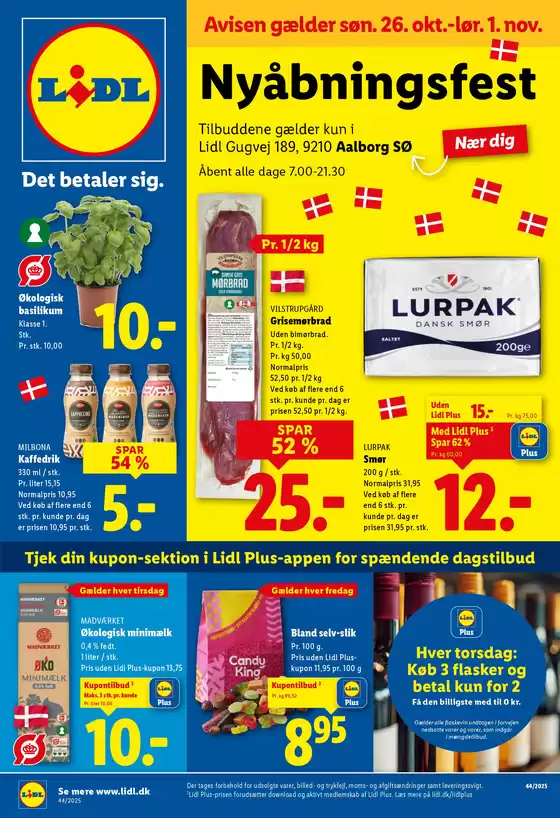 Lidl katalog i Hobro | Vores bedste tilbud til dig | 2025-10-22T00:00:00.000Z - 2025-11-01T00:00:00.000Z