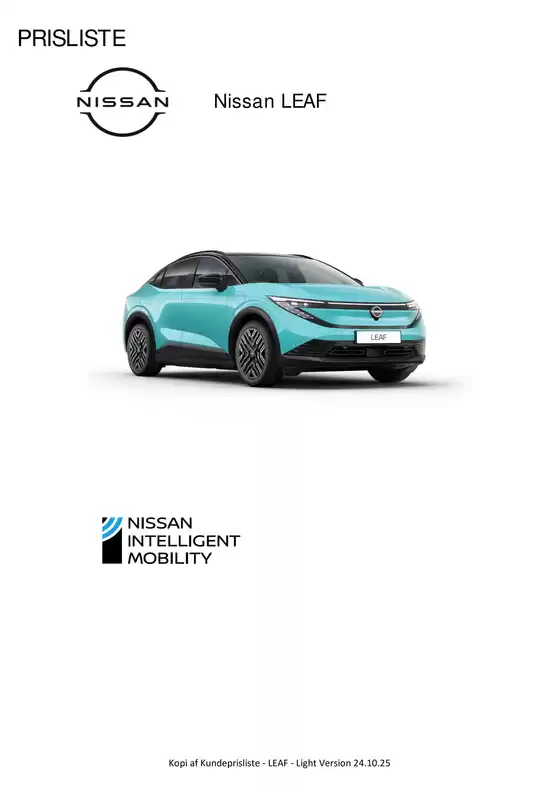 Nissan katalog | Nissan. | 2025-10-25T00:00:00.000Z - 2025-11-08T00:00:00.000Z