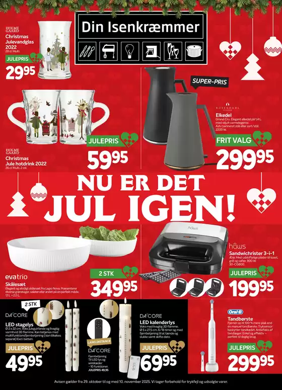 Din Isenkræmmer katalog i Silkeborg | Din Isenkræmmer FØDSELDAGSPRISER | 2025-10-29T00:00:00.000Z - 2025-11-12T00:00:00.000Z