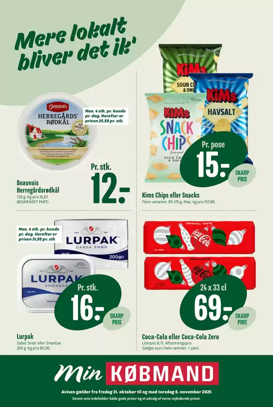 Min Købmand katalog i Hobro | Aktuelle særkampagner | 2025-10-30T00:00:00.000Z - 2025-11-13T00:00:00.000Z