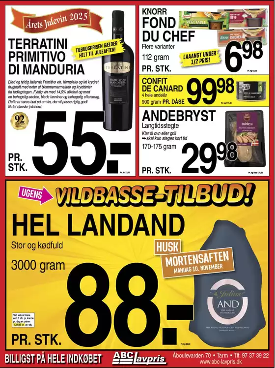ABC Lavpris katalog i Lolland | Vores bedste tilbud til dig | 2025-11-02T00:00:00.000Z - 2025-11-10T00:00:00.000Z