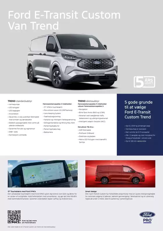 Ford katalog i Århus | e transit custom | 2025-11-04T00:00:00.000Z - 2025-11-18T00:00:00.000Z