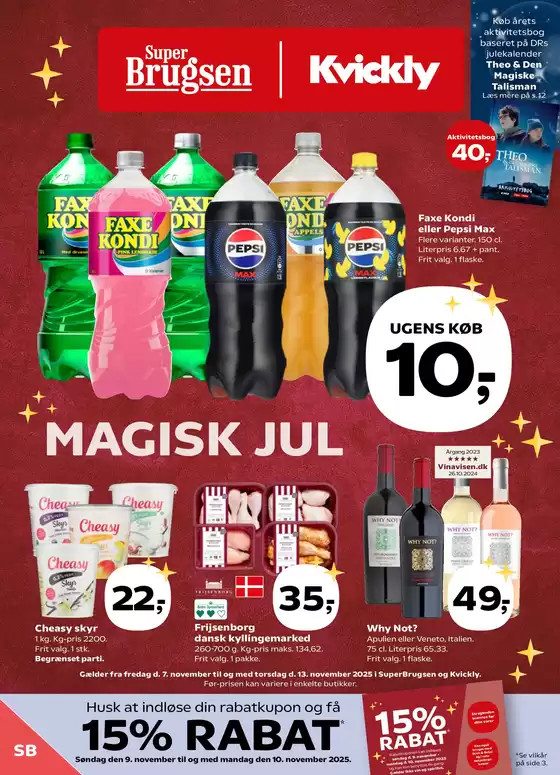 SuperBrugsen katalog i Hobro | Vores bedste kup | 2025-11-07T00:00:00.000Z - 2025-11-13T00:00:00.000Z