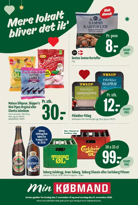 Min Købmand katalog i Sorø | Vores bedste kup | 2025-11-07T00:00:00.000Z - 2025-11-13T00:00:00.000Z