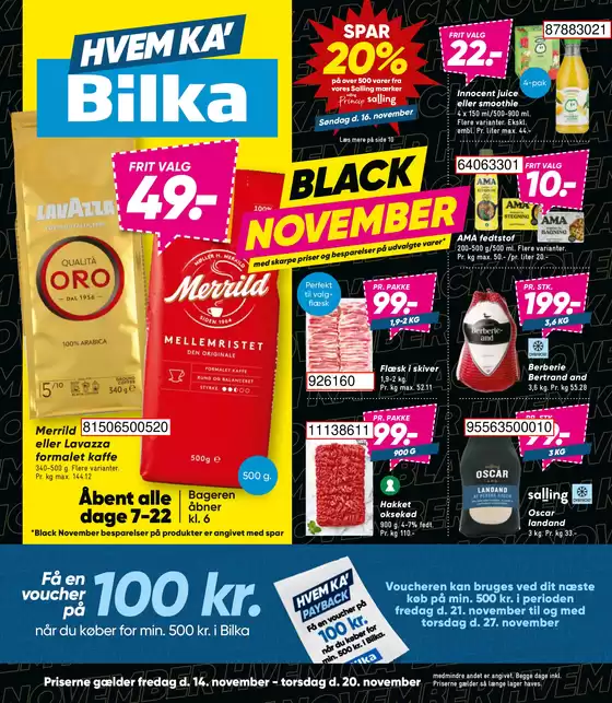 Bilka katalog i Haderslev | Toptilbud til alle kunder | 2025-11-14T00:00:00.000Z - 2025-11-20T00:00:00.000Z