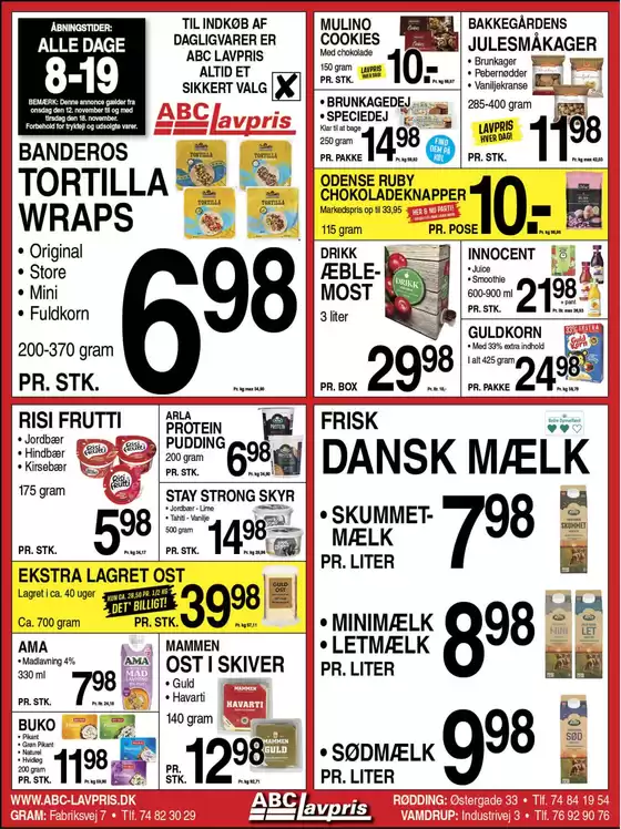 ABC Lavpris katalog i Haderslev | Fantastiske rabatter på udvalgte produkter | 2025-11-12T00:00:00.000Z - 2025-11-18T00:00:00.000Z