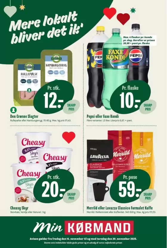 Min Købmand katalog i Silkeborg | Min Købmand Tilbudsavis | 2025-11-14T00:00:00.000Z - 2025-11-20T00:00:00.000Z