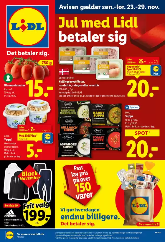Lidl katalog i Kerteminde | Fantastiske rabatter på udvalgte produkter | 2025-11-19T00:00:00.000Z - 2025-11-29T00:00:00.000Z