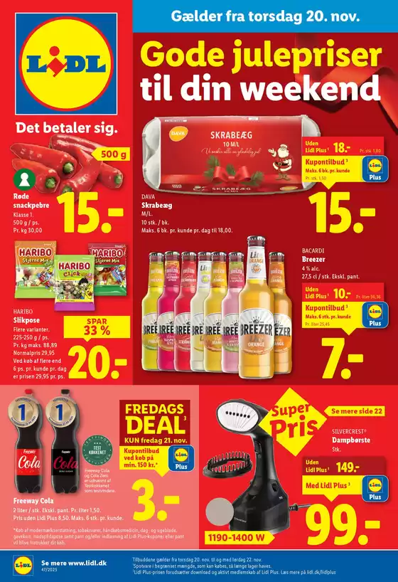 Lidl katalog i Vejle | Rabatter og kampagner | 2025-11-12T00:00:00.000Z - 2025-11-22T00:00:00.000Z