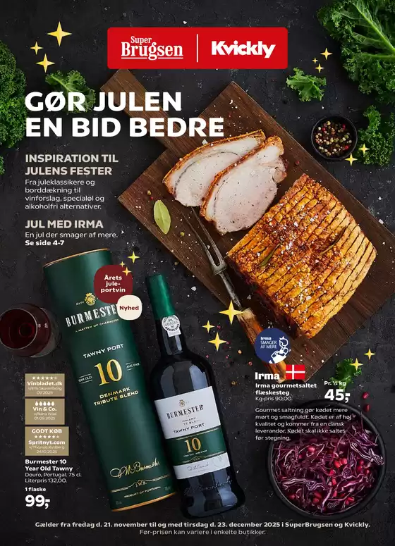 SuperBrugsen katalog i Esbjerg | Fantastiske rabatter på udvalgte produkter | 2025-11-21T00:00:00.000Z - 2025-12-23T00:00:00.000Z