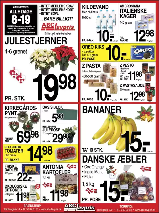 ABC Lavpris katalog i Skanderborg | Toptilbud til sparegrise | 2025-11-26T00:00:00.000Z - 2025-12-02T00:00:00.000Z