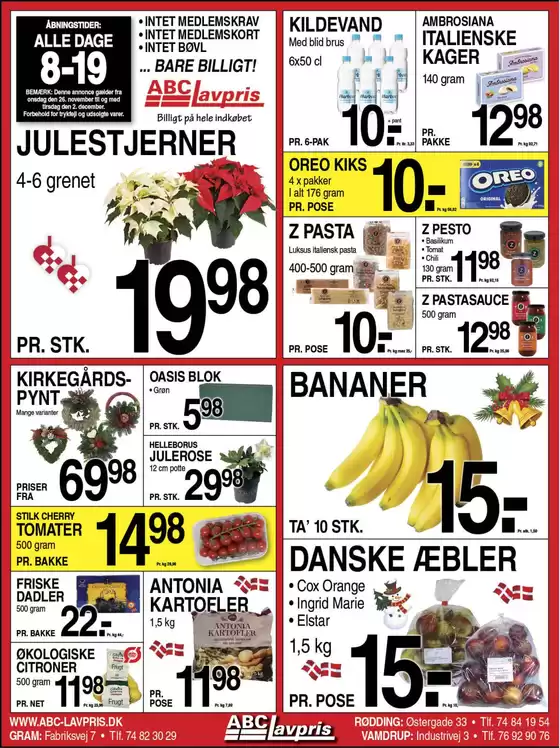 ABC Lavpris katalog i Skanderborg | Toptilbud til alle kunder | 2025-11-26T00:00:00.000Z - 2025-12-02T00:00:00.000Z