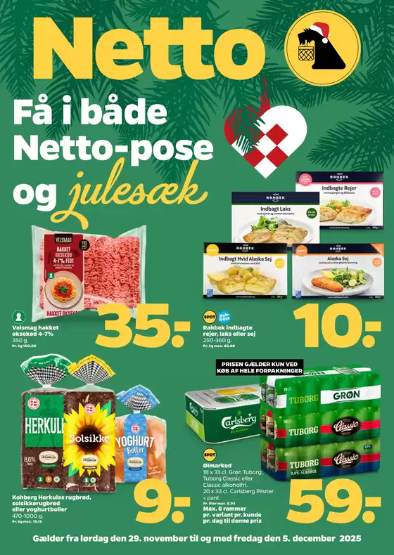 Netto katalog i Skanderborg | Eksklusive kup | 2025-11-29T00:00:00.000Z - 2025-12-05T00:00:00.000Z