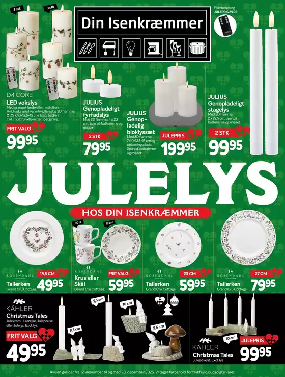 Din Isenkræmmer katalog i Aabenraa | Din Isenkræmmer JULELYS | 2025-11-12T00:00:00.000Z - 2025-12-23T00:00:00.000Z