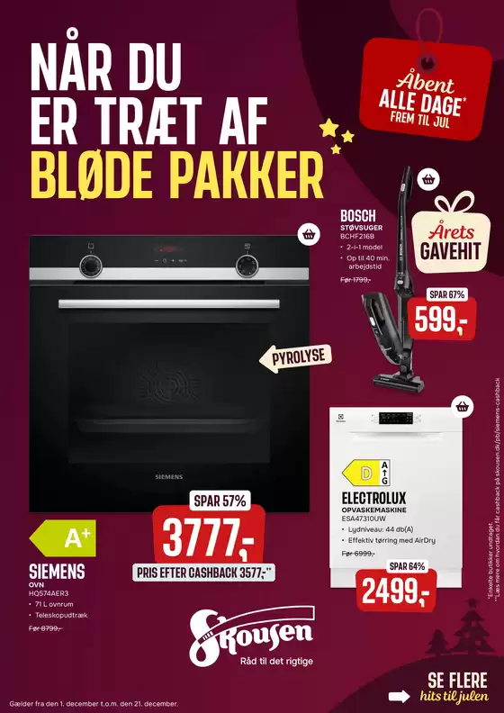 Skousen katalog i Vejle | Skousen Tilbudsavis | 2025-12-01T00:00:00.000Z - 2025-12-21T00:00:00.000Z