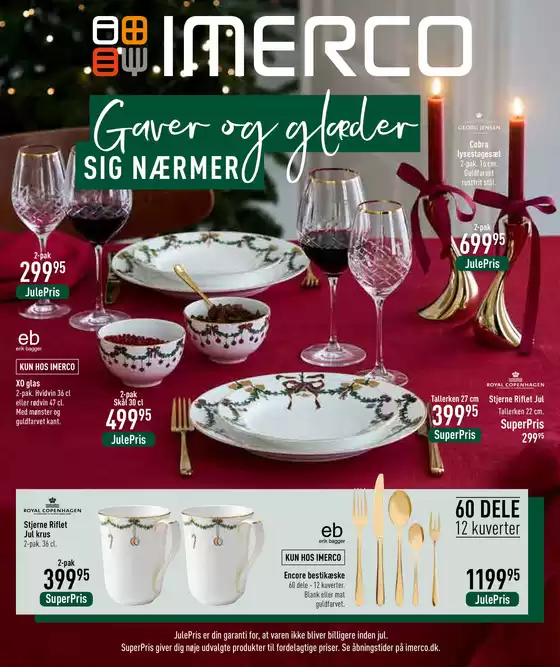 Imerco katalog i Vejle | uge 50 jul | 2025-12-01T00:00:00.000Z - 2025-12-15T00:00:00.000Z