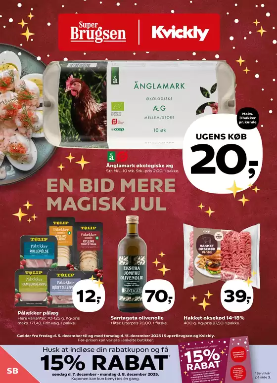 SuperBrugsen katalog i Skjern | Spar nu med vores tilbud | 2025-12-05T00:00:00.000Z - 2025-12-11T00:00:00.000Z