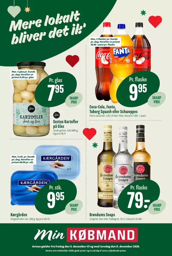 Min Købmand katalog i Århus | Rabatter og kampagner | 2025-12-05T00:00:00.000Z - 2025-12-11T00:00:00.000Z