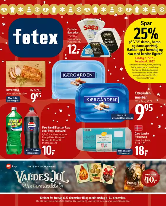 Føtex katalog i Sorø | Tilbud til kupjægere | 2025-12-05T00:00:00.000Z - 2025-12-11T00:00:00.000Z