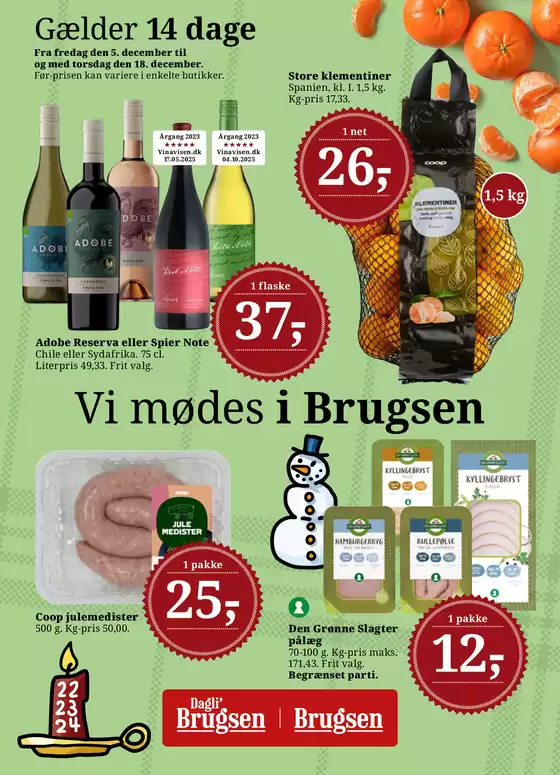 Dagli'Brugsen katalog i Rønde | Dagli'Brugsen Tilbudsavis | 2025-12-05T00:00:00.000Z - 2025-12-18T00:00:00.000Z