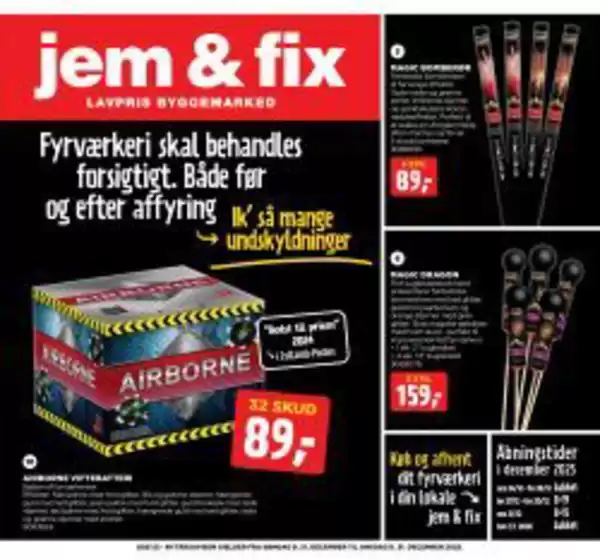 jem & fix katalog i København | jem & fix Tilbudsavis | 2025-12-01T00:00:00.000Z - 2025-12-31T00:00:00.000Z